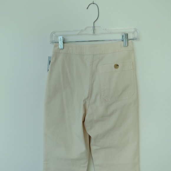 PALOMA WOOL Margherita Cream Ecru Cotton Twill Pants Size EU 34 / XS NWOT - Picture 10 of 14